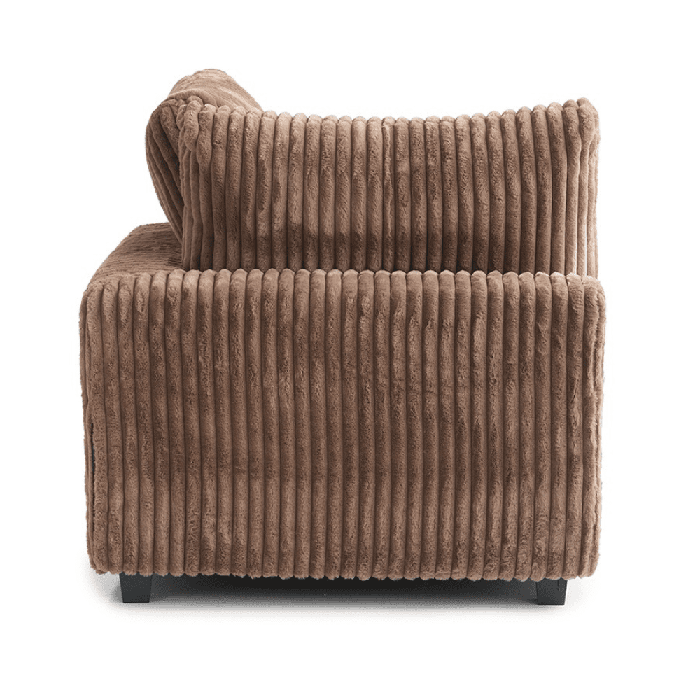 Marka Modular Corduroy Sofa - 4 Seater + 2 Ottomans - Havinden
