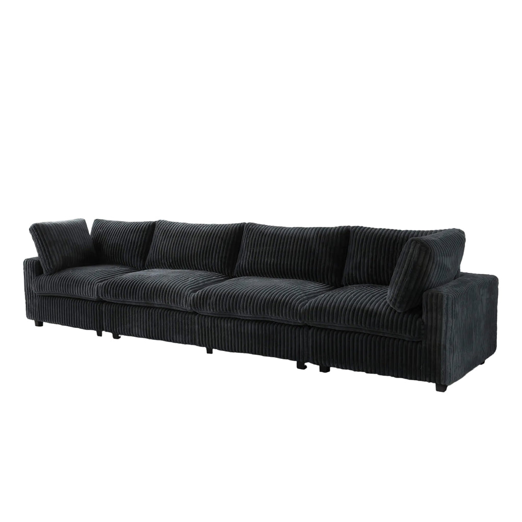 Marka Modular Corduroy Sofa - 4 Seater - Havinden