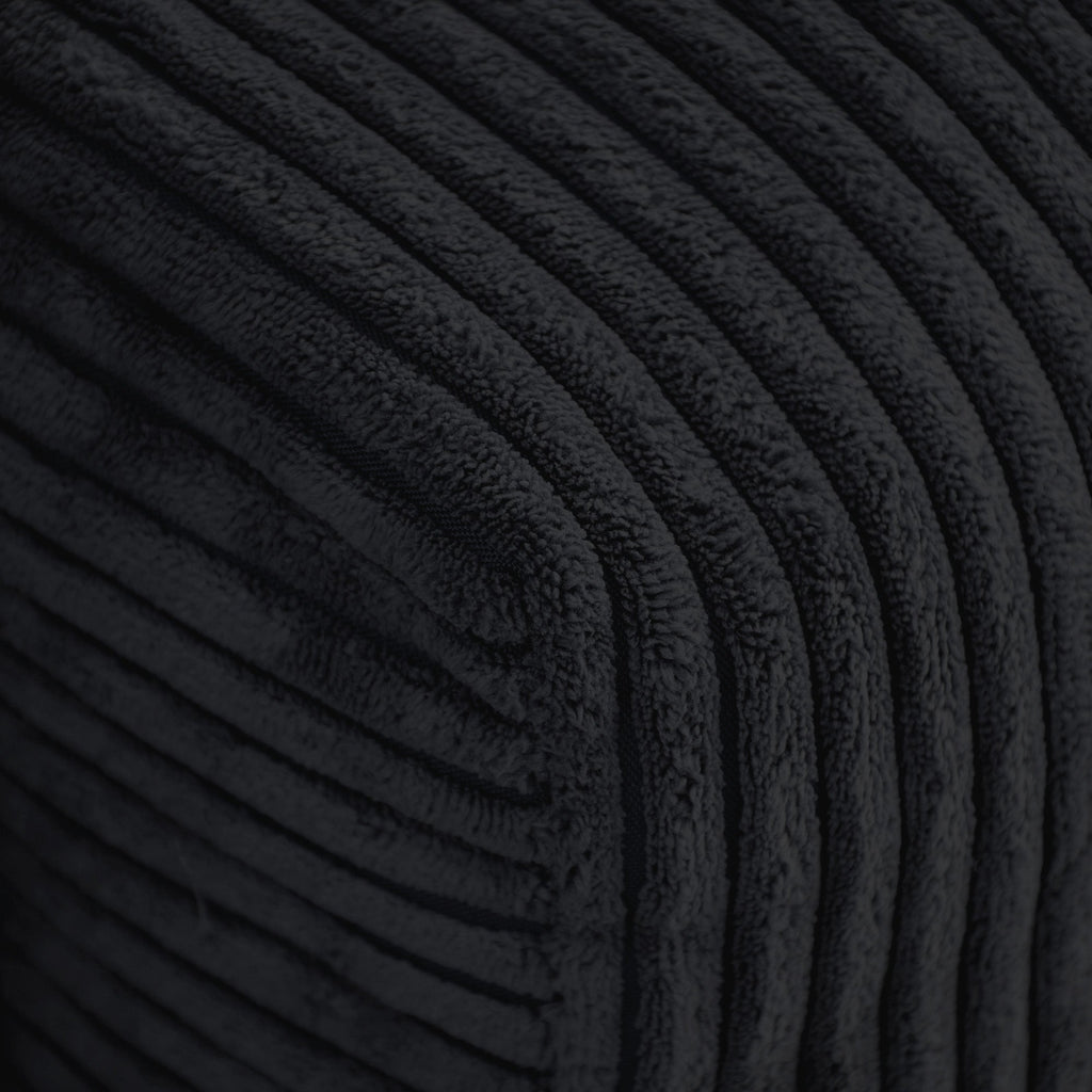 The Rille Modular Corduroy Sofa - 3 Seater + Ottoman - Havinden