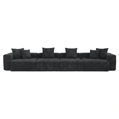 The Rille Modular Corduroy Sofa - 4 Seater