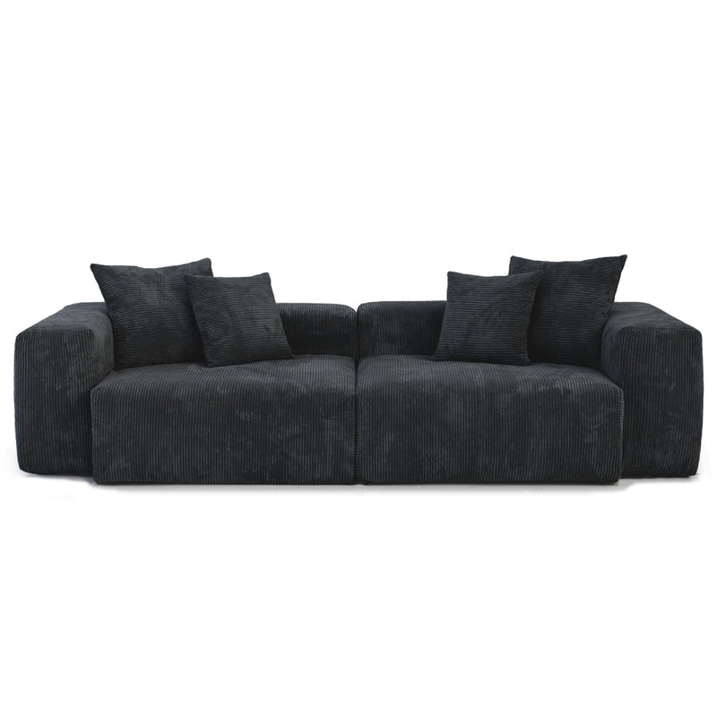 The Rille Modular Sofa Corduroy - 2 Seater