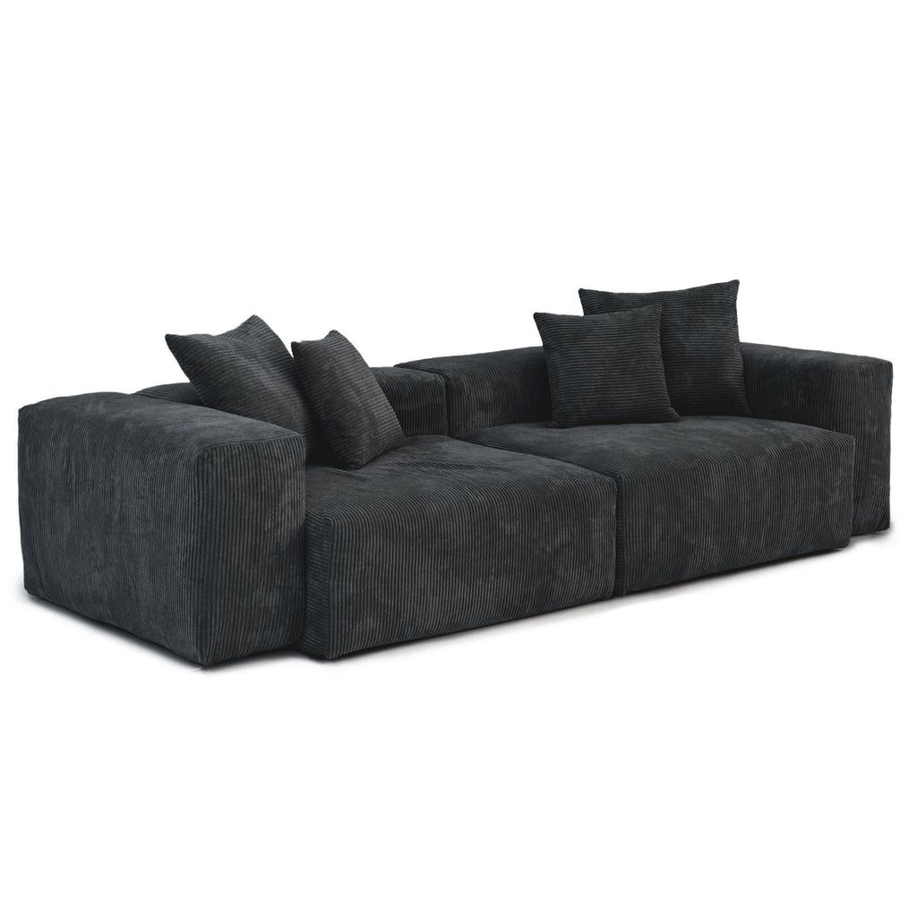 The Rille Modular Sofa Corduroy - 2 Seater - Havinden