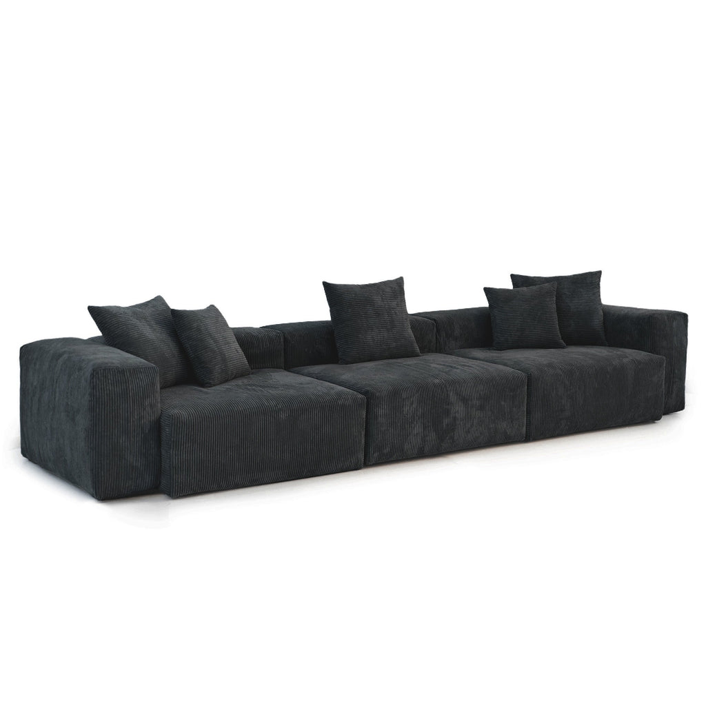 The Rille Modular Sofa Corduroy - 3 Seater - Havinden