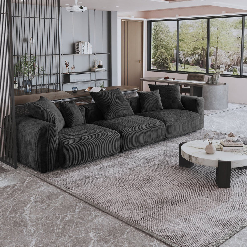 The Rille Modular Sofa Corduroy - 3 Seater - Havinden