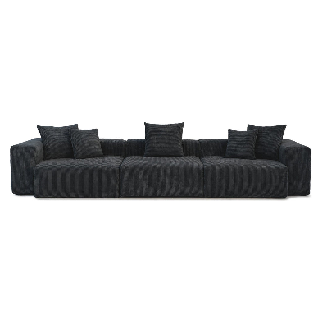 The Rille Modular Sofa Corduroy - 3 Seater - Havinden