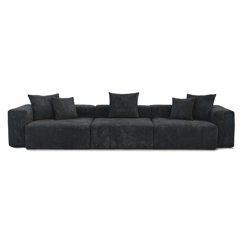 The Rille Modular Sofa Corduroy - 3 Seater